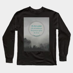 Second Thessalonians 3:3 Long Sleeve T-Shirt